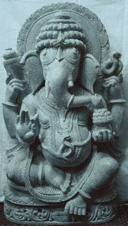 Serpentine Stone Ganesh